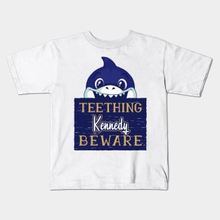 Kennedy - Funny Kids Shark - Personalized Gift Idea - Bambini Kids T-Shirt
